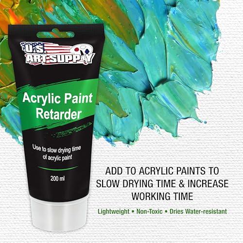 Acrylic Paint Retarder Medium (6.76 Fl Oz)