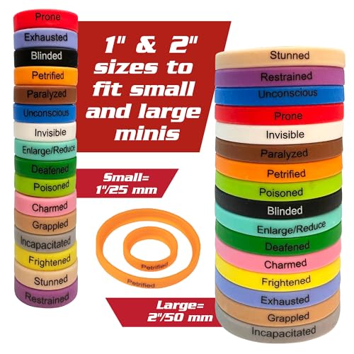 Deluxe Condition Rings with Wooden Case (64 Count)