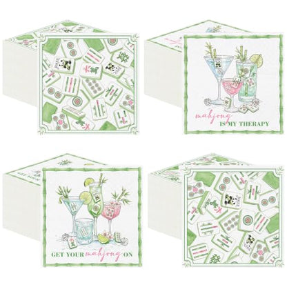 200 Pieces Mahjong Cocktail Napkins 2 (200 Count)