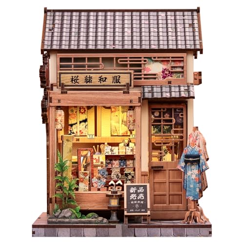 Japanese Book Nook Kit Miniature Store