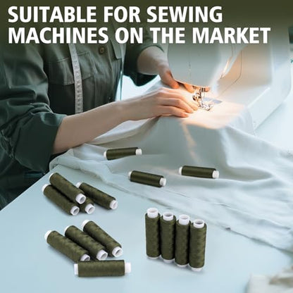 8 Rolls Sewing Thread (1600 Foot)