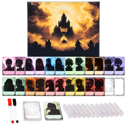 50pcs Erasable DND Initiative Tracker