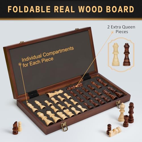 Magnetic Wooden Chess Set