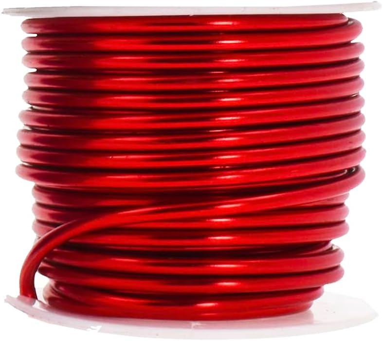 Mandala Crafts 8 Gauge Anodized Aluminum Craft Wire for Jewelry Making - 128 FT Colored Flexible Rainbow Wire - Bendable for Bonsai Armature Crafting Sculpting - Crafty Corner