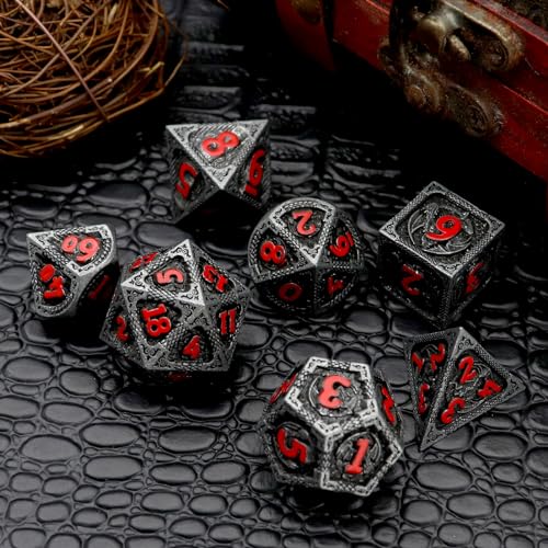 Metal DND Dice Set