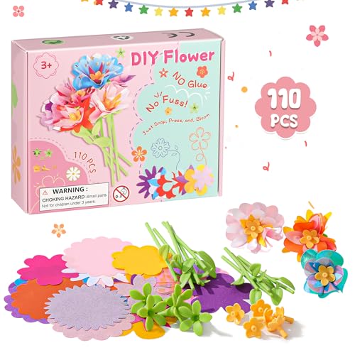DIY Fabric Flower Bouquets Toys Accessories
