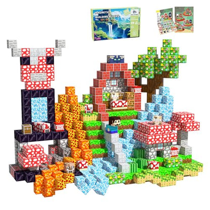 Magnetic Blocks (208 Count)