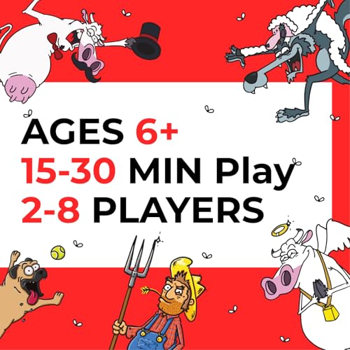 Hey Cow! Family Card Game for Kids and Adults
