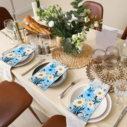 60 Pack 3 Styles Floral Napkins