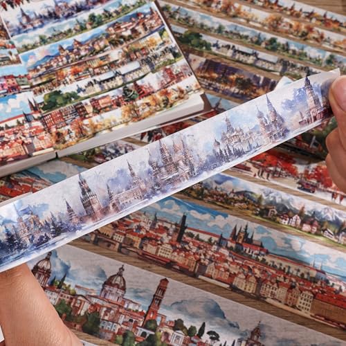 32 Rolls Vintage Washi Tape Set (32 Count)