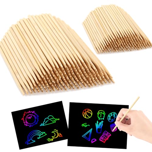 400 pcs Heavy Duty Scratch Art Tools (400 Count)