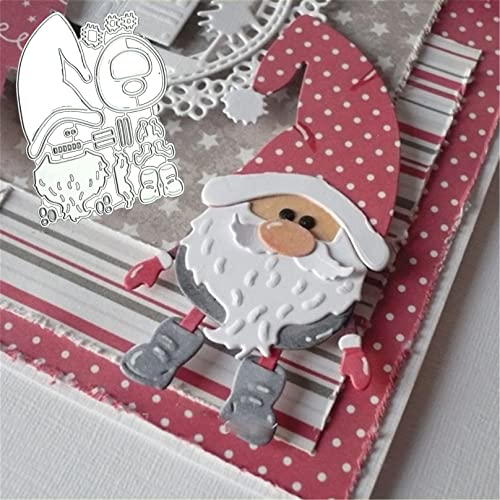 Metal Cutting Dies DIY Merry Christams Embossing Stencil Template Scrapbooking Card Making Mold Photo Album Arts Crafts Tools