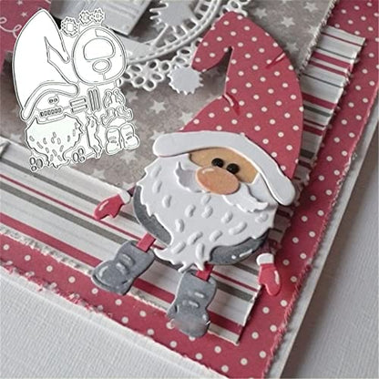 Metal Cutting Dies DIY Merry Christams Embossing Stencil Template Scrapbooking Card Making Mold Photo Album Arts Crafts Tools