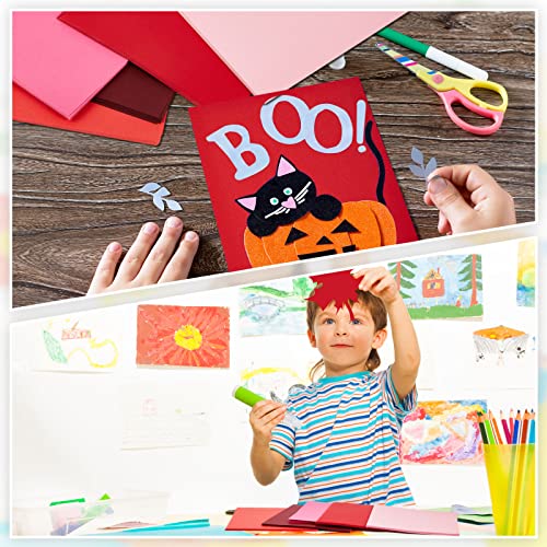 100 Sheets 5 Shades Cardstock Paper (100 Count)