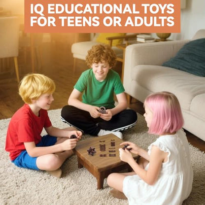 Brain Teaser Puzzles for Adults Teens Kids (8 Count)