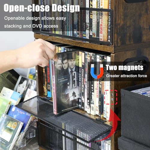 DVD CD Storage Rack
