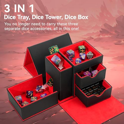 Dice Tray & Dice Tower Storage Box