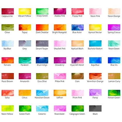 Professional Watercolor Brush Markers Pen 48 Colors of Ohuhu (48 Count)