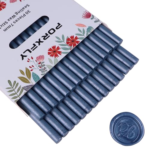 30 Pieces 7mm Sealing Wax Sticks for Glue Gun