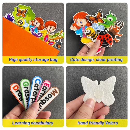 Felt Flannel Board Story Pieces for Toddlers Preschool