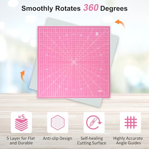 17"x17" Rotating Cutting Mat
