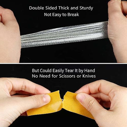 Double Sided Tape Heavy Duty Carpet Mesh Tape (2 Count)
