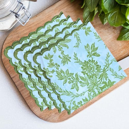 Hand Block Print Cloth Napkins (4 Count)
