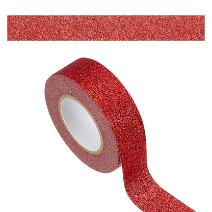 1 Roll Glitter Paper Washi Tape