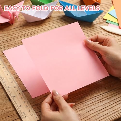 20 Colors Origami Paper 6 × 6 In