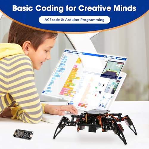 STEM Toys Programmable Bionic Spider Robot Kit