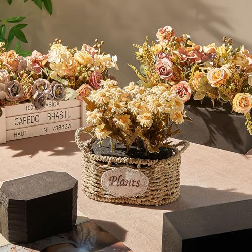 4 Pcs Reusable Floral Foam Blocks Water Weather Resistant Dry Floral Foam for Artificial Flower Arrangements Outdoor Flower Boxes Outside Hanging Planters Wedding Home Decor