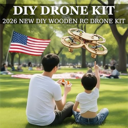 2026 New Diy Wooden Rc Drone Kit