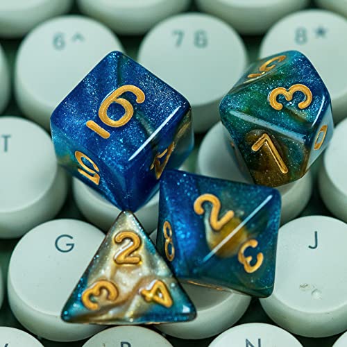 DND Dice Set D&D Polyhedral Dice for RPG (7 Count)