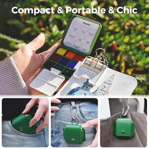 Mini Watercolor Travel Set