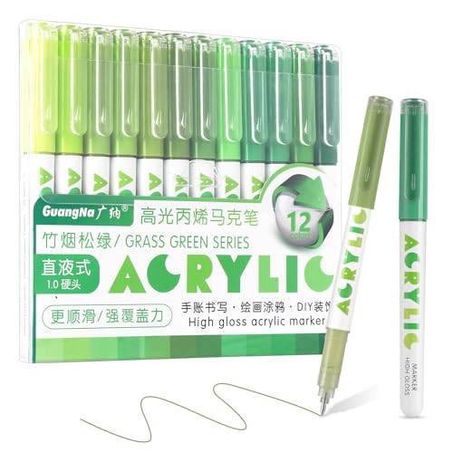 Acrylic Gel Pens (12 Count)
