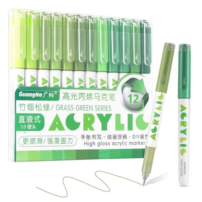 Acrylic Gel Pens (12 Count)