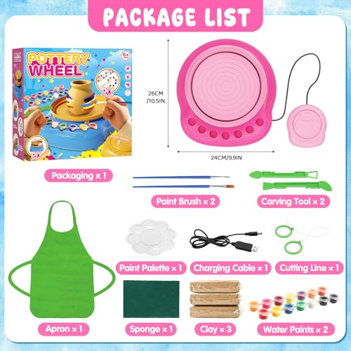 Pottery Wheel for Kids Beginners