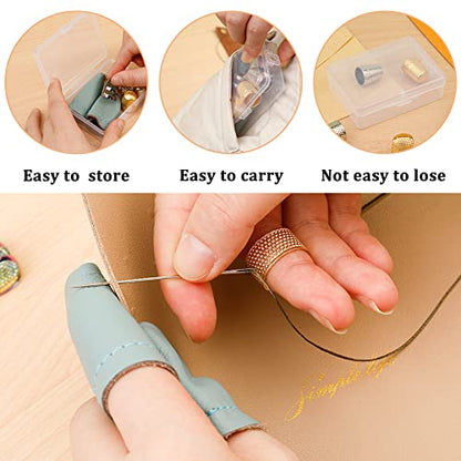 10 Pcs Sewing Thimbles for Hand Sewing