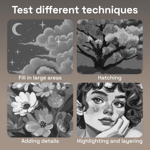 5 Gray Tones Dual (5 Count)