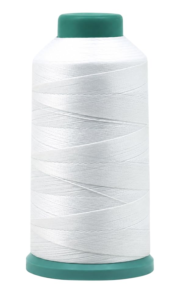 Size 69 210D T70 White Cream Bonded Nylon Thread (18000 Foot)
