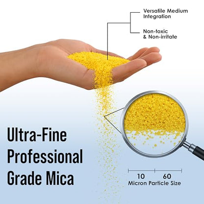 Mica Pearl Pigment Powder Kit (42 Ounce)