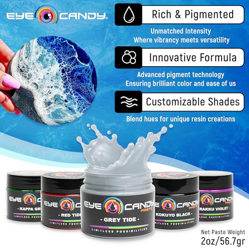 Pigment Paste Multipurpose DIY Arts and Crafts Additive (2 Fl Oz)