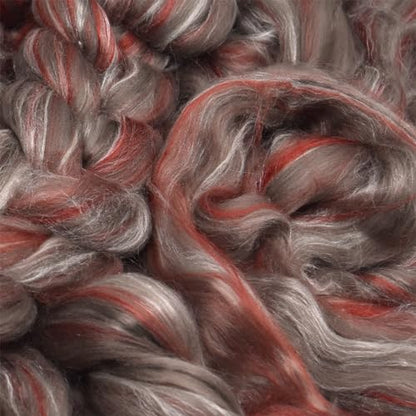 Merino Silk Luxe Tonal Designer Blend. Superfine Merino