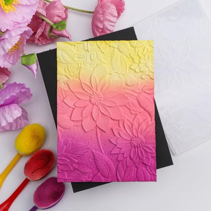 3D Embossing Folders Lotus for DIY Scrapbooking Photo Album Card Paper Craft Decoration for Card Making