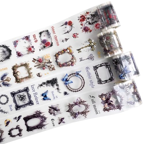 Night Poem Gothic PET Tape Set (4 Count)