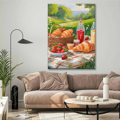 Paint by Numbers Kit for Adults Framed