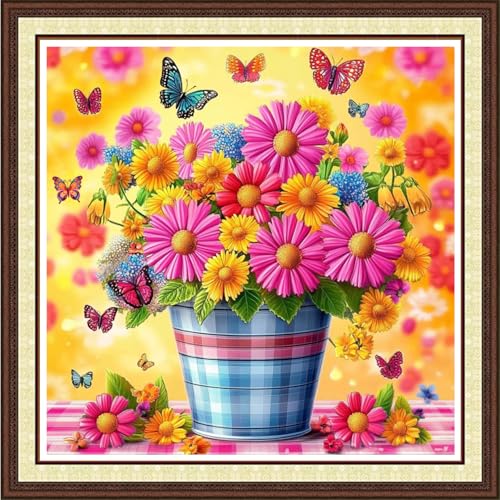 Counted Cross Stitch Kits for Adults Full Range of Cross Stitching Embroidery Unprinted Pattern for Beginners