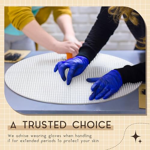 1 Set 36" X 76" Mosaic Mesh Non Sticky for Back Mounted Tile Fiberglass Mosaic Mesh Backing Boast for Tile Installation Supplies Tools