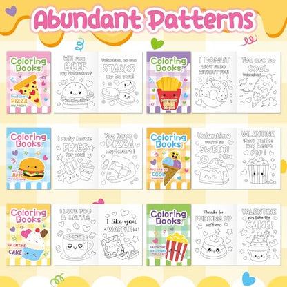 Valentine’s Day Coloring Books (24 Count)