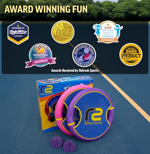 Paddle Ball Game For Kids (4 Count)